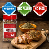 Eastanbul Herbs De Provence Seasoning, 2.3oz, Natural Herbes De Provence Seasoning Spice Blend, From France Culinary Tradition, Perfect for Grills
