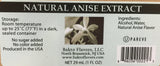 Bakto Flavors Natural Anise Extract (1 FL OZ) Pack of 3