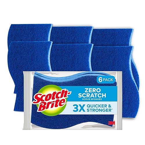 Scotch-Brite 6-Piece Multi Purpose Scrub Sponge Pack