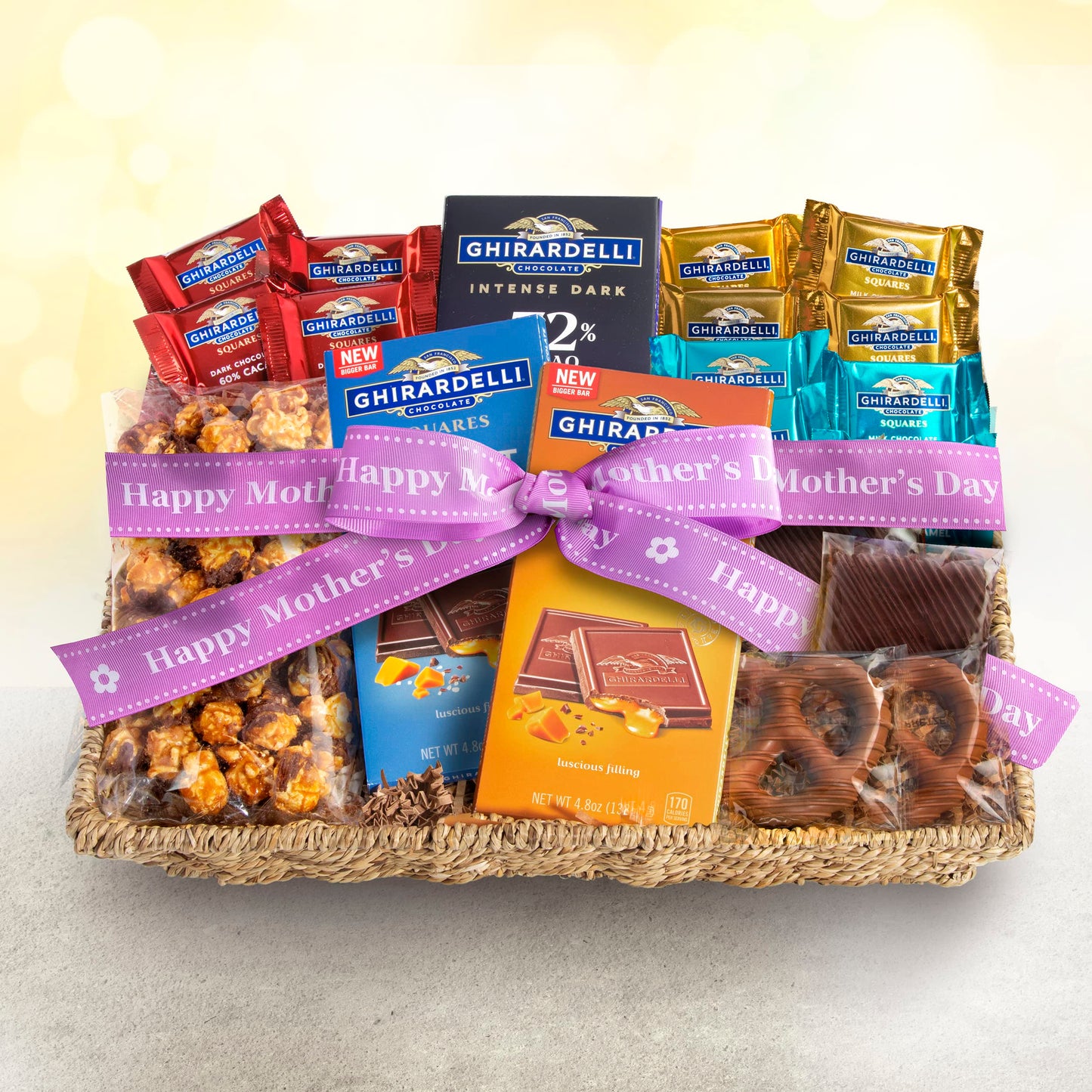 Mother's Day Signature Ghirardelli Chocolate Delights Gift Basket