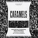 Candy Envy - Individually Wrapped Caramels - Black Wrapper - 2 Pound Bulk Black Candy