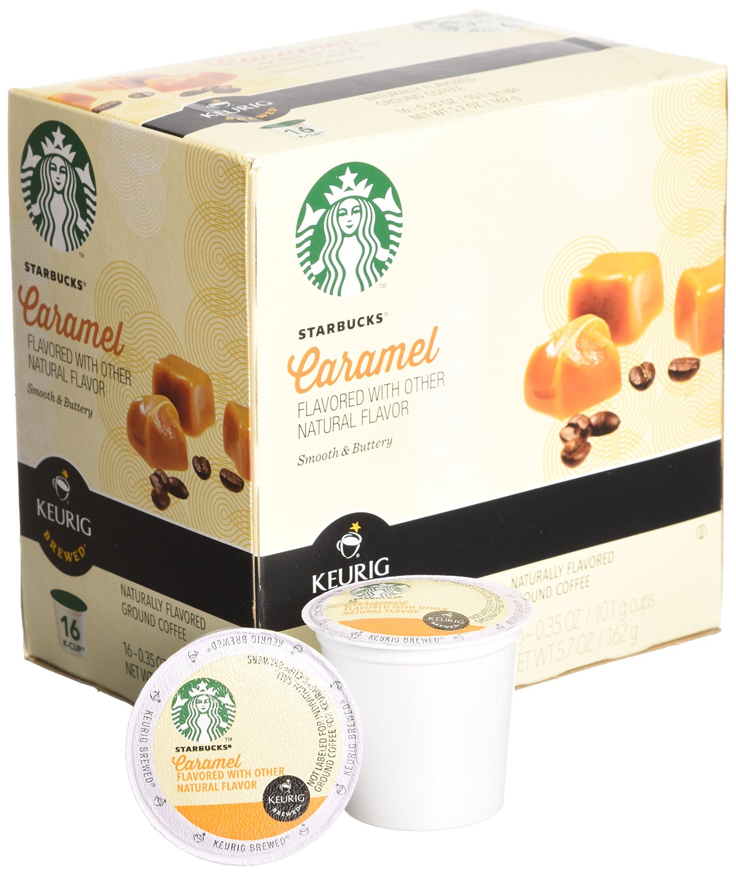 Starbucks Caramel Flavored K-Cup Packs, 32-count