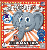 World's Greatest Gummy® - Elephant Ears - "Jimbo" | Made by The Gummy Bear Guy®