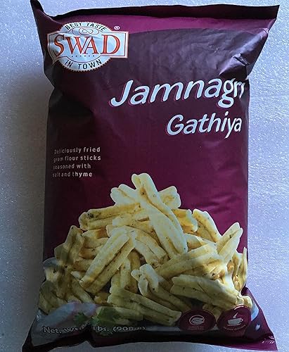 Great Bazaar Swad Jamnagari Gathiya Snacks, 2 Pound