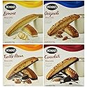 Nonni's Biscotti Variety - (Cioccolati, Limone, Originali, Turtle Pecan), 6.8 Oz (Pack of 4)