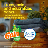 Glad ForceFlex Tall Kitchen Trash Bags, 13 Gal, Gain Original with Febreze, 110 Ct (Pack May Vary)