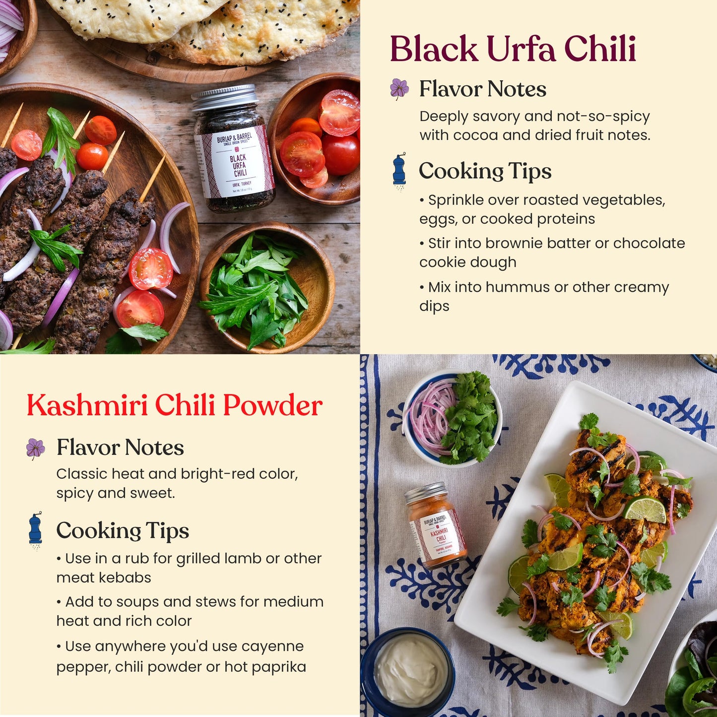 Burlap & Barrel Chili 6-Pack Gift Set- As Seen on Shark Tank! 6 of Our Favorite Chilis From Around the World- Includes Mild, Medium & Hot Chilis - 6