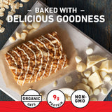 CLIF BAR - White Chocolate Macadamia Nut Flavor - Made with Organic Oats - Energy Bars - Non-GMO - Plant Based Protein Bars (1 Count)