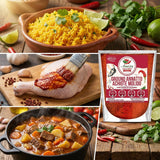 Achiote Powder - Ground Annatto Seeds 16oz (1LB) Great for Adding Color and Mild Flavor in Soup, Stews, Meats and Mexican Recipes