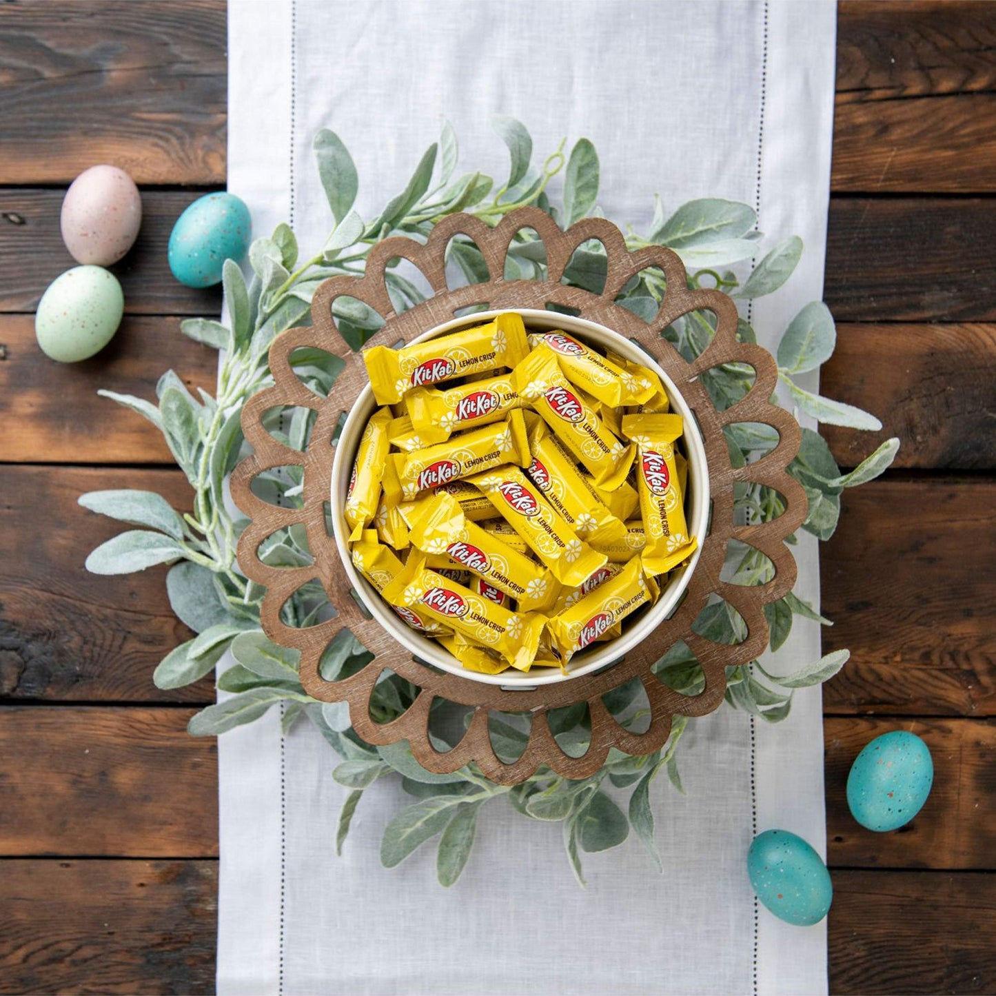 KIT KAT Lemon Creme Wafer Candy Bars, Easter, 9 oz Bag