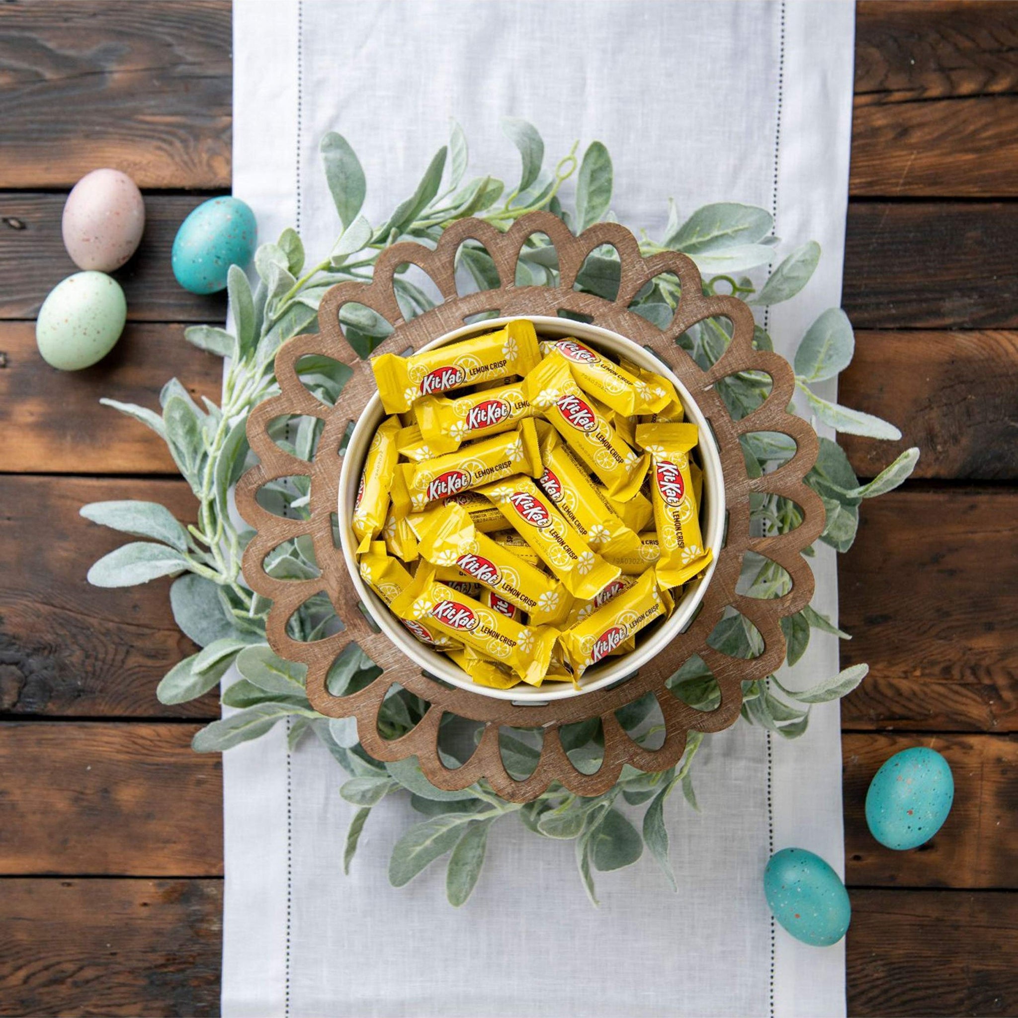 KIT KAT Lemon Creme Wafer Candy Bars, Easter, 9 oz Bag