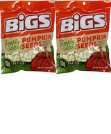 NEW BIGS Simply Salted Pumpkin Seeds A 5 oz Bag Of Homestyle Roasted Seeds (2)