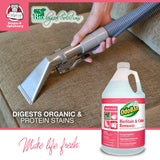 OdoBan Professional Cleaning and Odor Control Solutions, Ready-to-Use Biostain and Odor Remover, Made in the USA, 2 Gallons
