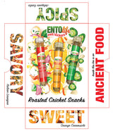 Mini-Kickers Flavored Edible Crickets - Gift Box, 3.0 Count