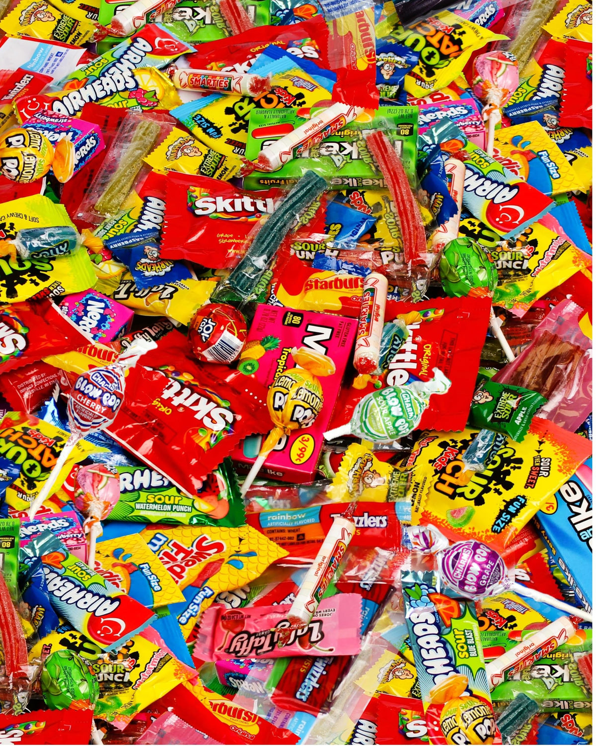 Bulk Candy Variety Pack Individually Wrapped, 5 lb Bag of Assorted Mixed Candy, Fruity Chewy Party Candy for Goodie Bags, Pinatas, Parades, Birthdays