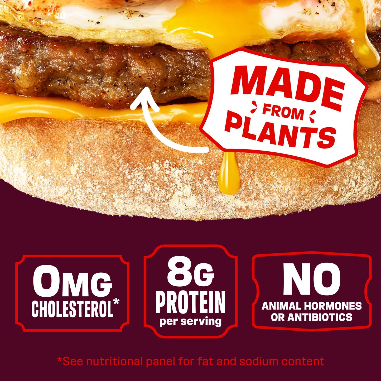 Impossible Impossible Sausage Patties Made From Plants, Savory, Frozen, 12.8 OZ
