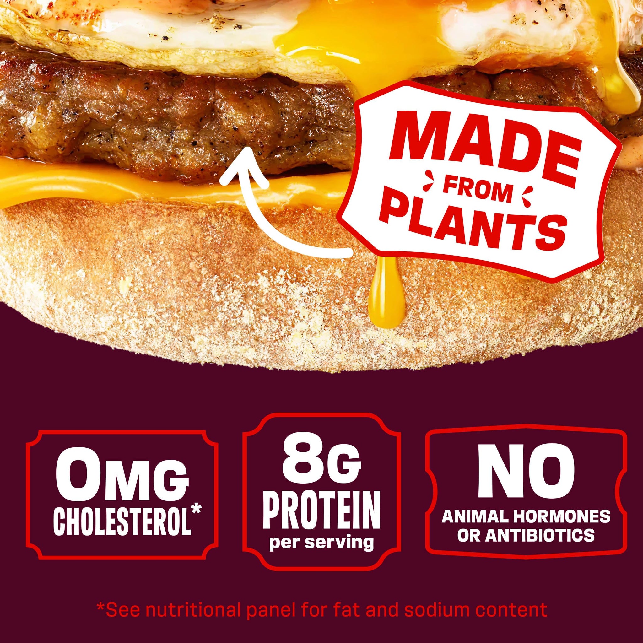 Impossible Impossible Sausage Patties Made From Plants, Savory, Frozen, 12.8 OZ