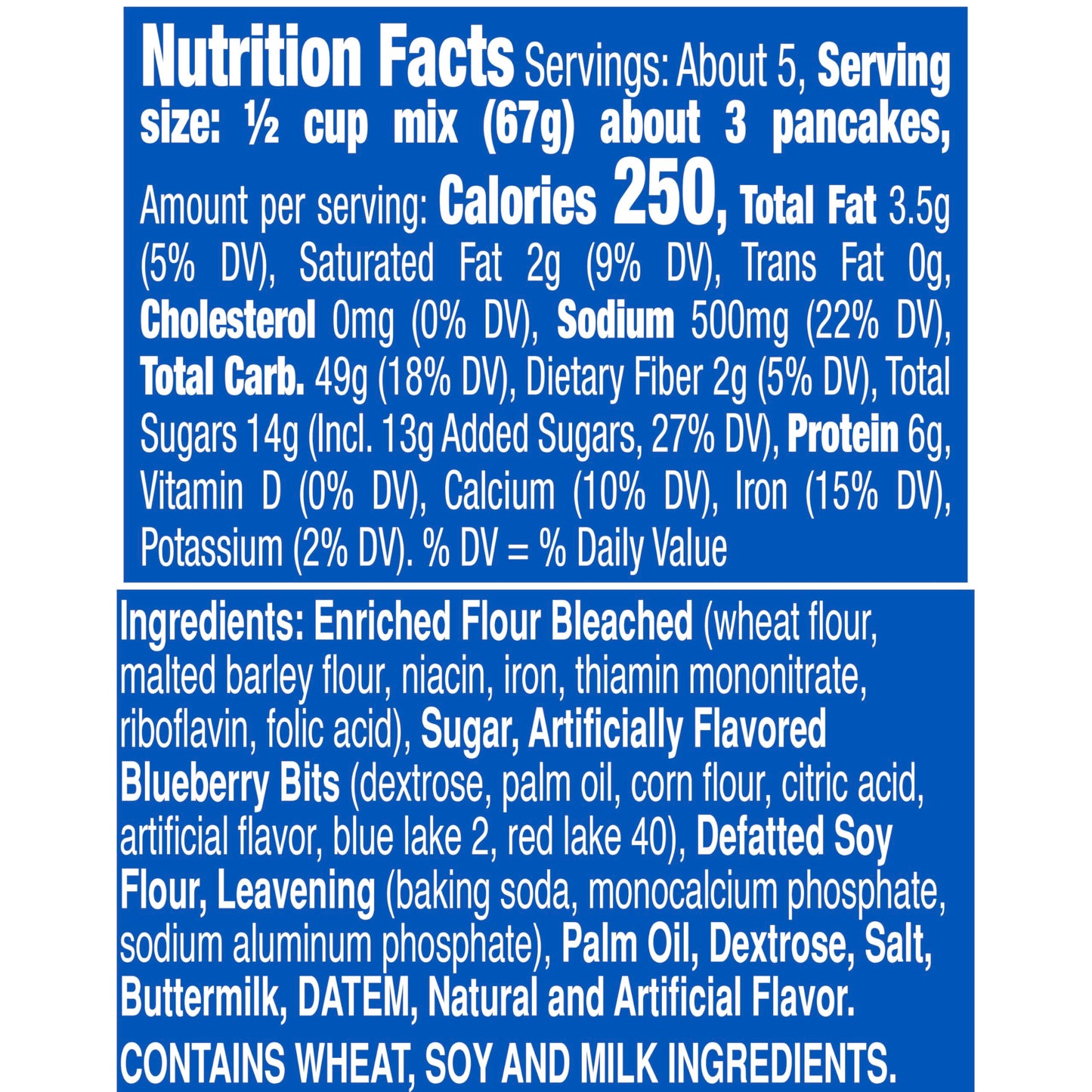 Betty Crocker Bisquick Shake 'n Pour Pancake Mix, Blueberry Flavored, 11.4 oz