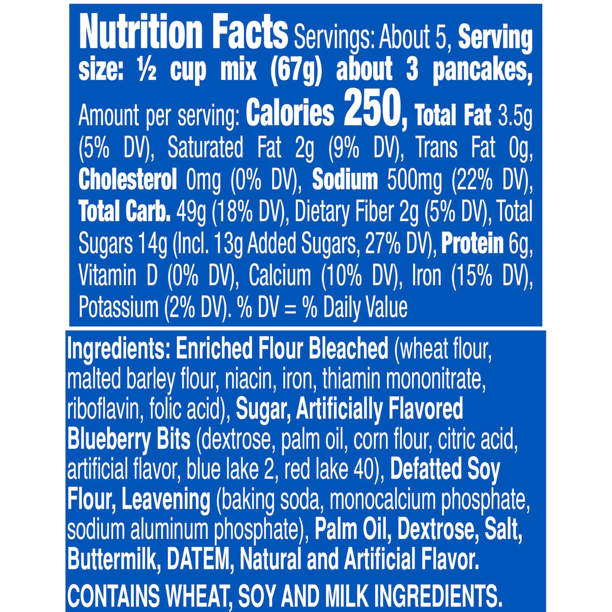 Betty Crocker Bisquick Shake 'n Pour Pancake Mix, Blueberry Flavored, 11.4 oz