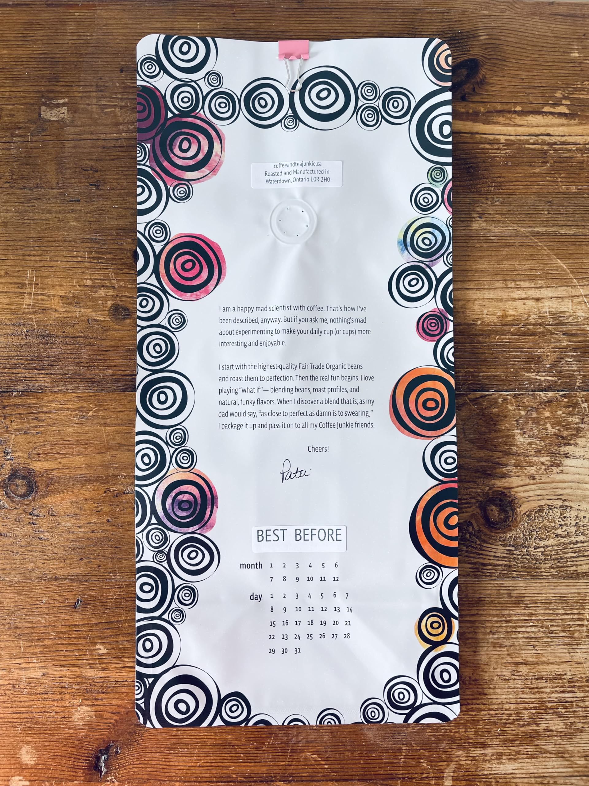 Coffee Junkie-Blueberry Cobbler Coffee-3lb Whole Bean Coffee