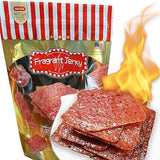 Singapore Street Food, Fire-Grilled Tender Pork Jerky (Original Flavor - Square Shaped 12oz) *Fresh Grilled to Order *Shipped the Same Day *L.A. Times