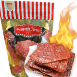 Singapore Street Food, Fire-Grilled Tender Pork Jerky (Original Flavor - Square Shaped 12oz) *Fresh Grilled to Order *Shipped the Same Day *L.A. Times