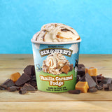 Ben & Jerry's Vanilla Caramel Fudge Ice Cream Pint, One PINT(473 ML)