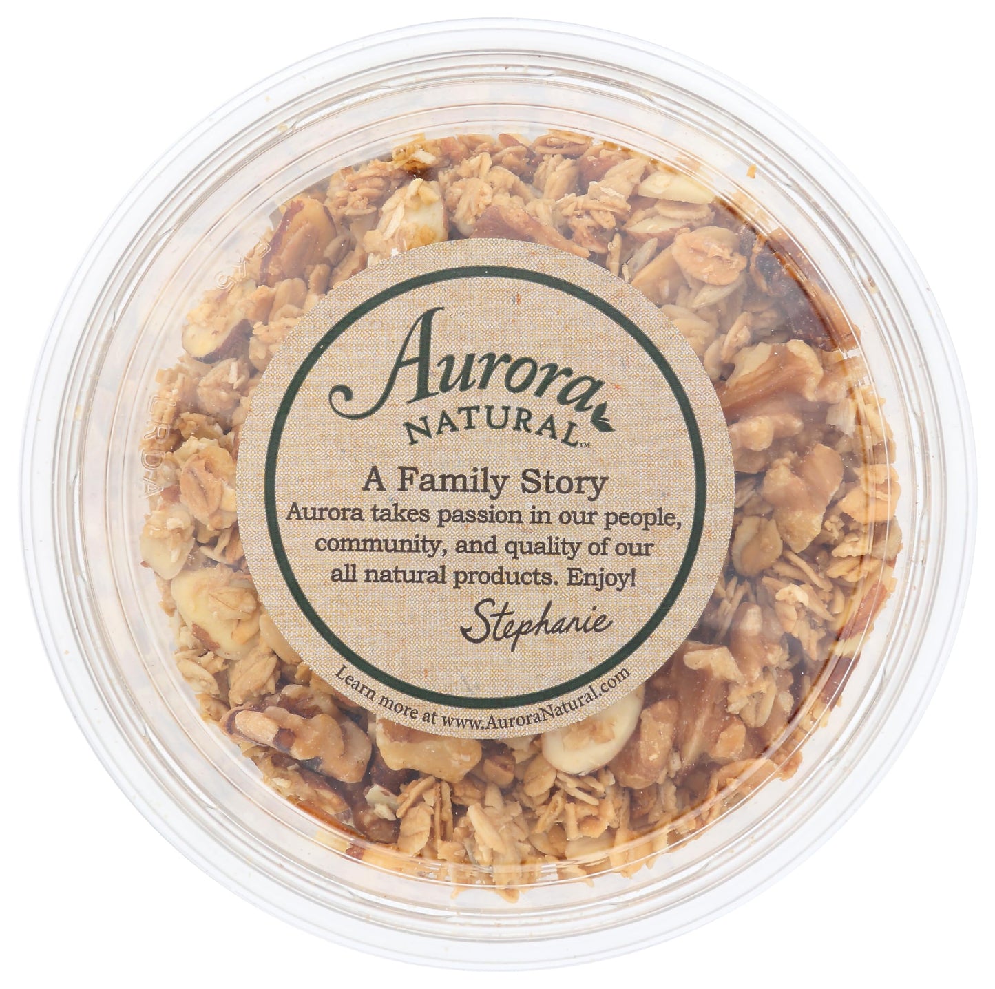 Aurora Products Honey & Nut Granola, 15.5 oz