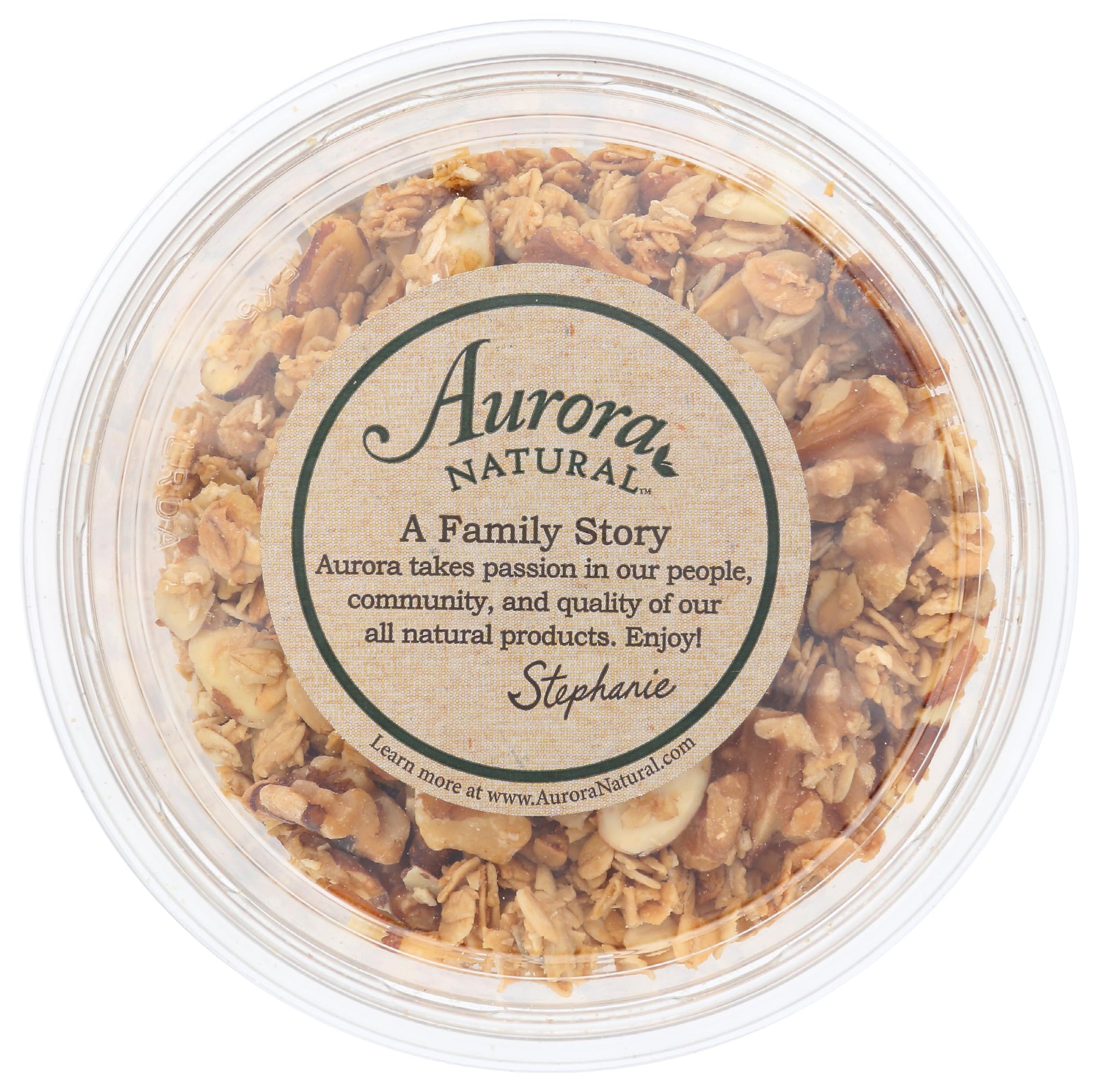 Aurora Products Honey & Nut Granola, 15.5 oz