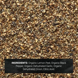Frontier Co-op Organic Lemon Pepper, 1-pound Bulk Bag, Salt-free, Zesty and Pepper to Perk up any Dish