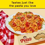 Pete's Pasta Spaghetti Noodles | 20g Protein Pasta, No Carb | Keto, Carb Free Pasta | Healthy, Zero Carb Italian Pasta From Italy | 3-Pack, 8oz