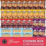 Grandmas Cookies Variety Pack - Bulk Assortment Care Package Individually Wrapped - Mix Cookies Variety Pack Gift Box (32 Count)