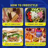 Freestyle Snacks Olive Snack Packs - As Seen on Shark Tank - Fresh Pitted Green & Kalamata Olives, Jumbo-Sized, Grown in Greece, All Natural, Non-GMO