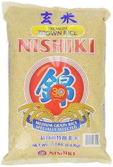 Nishiki Premium Brown Rice, 15-Pounds Bag