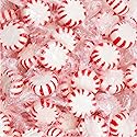 Starlight Mints Peppermint Candy | 2 Pound Bag, 180 Pieces | Individually Wrapped Candy | Old Fashioned Mints for Holiday Buffets & Office Bowls