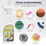 Grandma's Secret Spot Remover Laundry Spray - Chlorine, Bleach and Toxin-Free Fabric Stain Remover for Clothes - Removes Oil, Paint, Blood and Pet