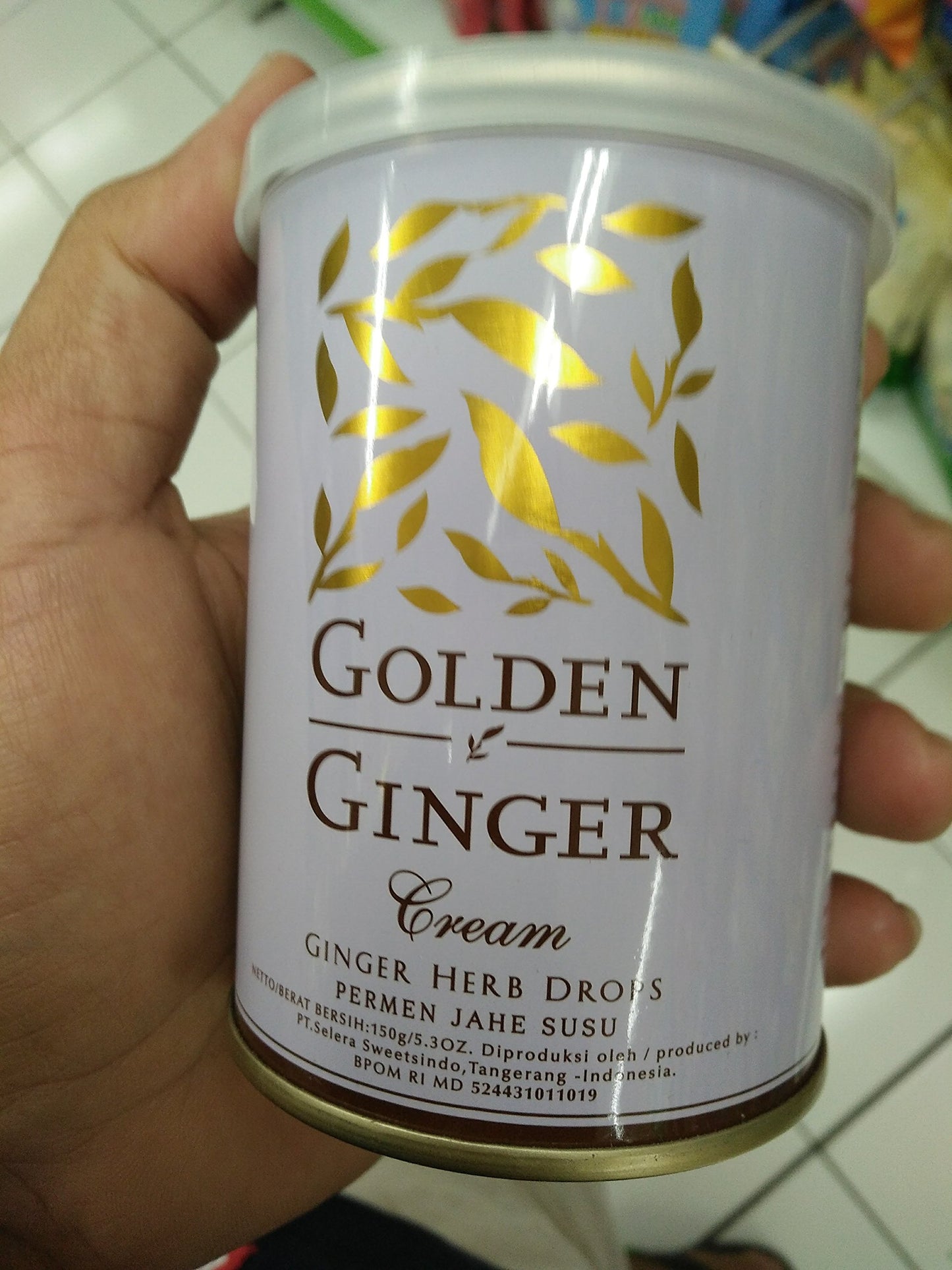 Sunny Ville Golden Ginger Herbs Drops Cream, 150 Gram