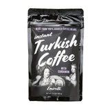 Emirelli Instant Turkish Coffee, Special Taste with Arabica Coffee Beans, Resealable Bag, 3.5 Ounce (100gr) (Cardamom)