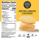 Dewey's Bakery Meyer Lemon, Triple Ginger & Toasted Coconut Moravian Cookie Thin Variety Pack, 9 oz (Pack of 3)