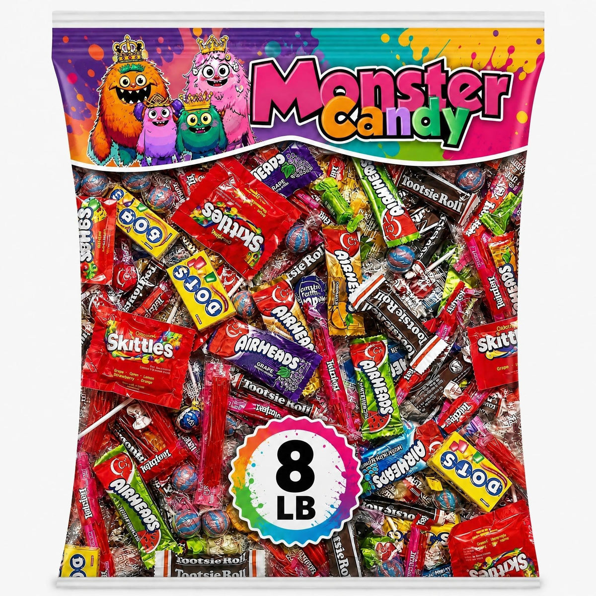 Party Favor Candy Mix -8 lb Pinata Stuffers Candy Bulk - Goodie Bag Stuffers for Kids Party Favors - Variety Pack -Individually Wrapped Candies -