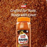 Badia Sazon Tropical with Coriander & Annatto, 28 oz - Authentic Latin & Caribbean Flavors, No MSG, Gluten Free