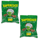 100 Turron Count Candies Bundle - INCLUDES 2 Bags of 50 Turrón Supercoco - Comes in a Despensa Colombiana Bundle - Great to Bring a Little Taste