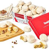 David's Cookies Butter Pecan Meltaways Sweet Sampler Tin - Butter Cookies with Crunchy Pecans, Soft, And Melt In Your Mouth Flavorful Cookies