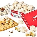 David's Cookies Butter Pecan Meltaways Sweet Sampler Tin - Butter Cookies with Crunchy Pecans, Soft, And Melt In Your Mouth Flavorful Cookies