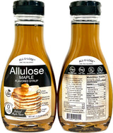 BetterTaste Maple Natural Flavored Allulose Syrup, 11.75 oz, Zero Calorie, Sugar Substitute, Non-GMO, Gluten Free (11.75 oz Pack of 2-572, Maple)