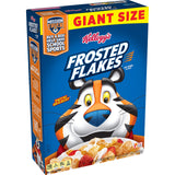 Kellogg's Frosted Flakes Cereal - Sweet Breakfast that Lets Your Great Out, Fat-Free, Giant-Size, 33 Oz Box
