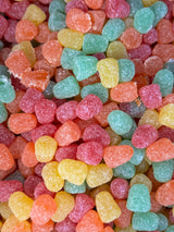 Sour Drops Chews Candy Snack Vegan Sour Gummies in Assorted Flavor Vegan Gluten Free (8oz)