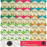 Miss Vickie Potato Chips Variety Pack - Kettle Cooked Bulk Assortment - Care Package Gift Box (30 Count)