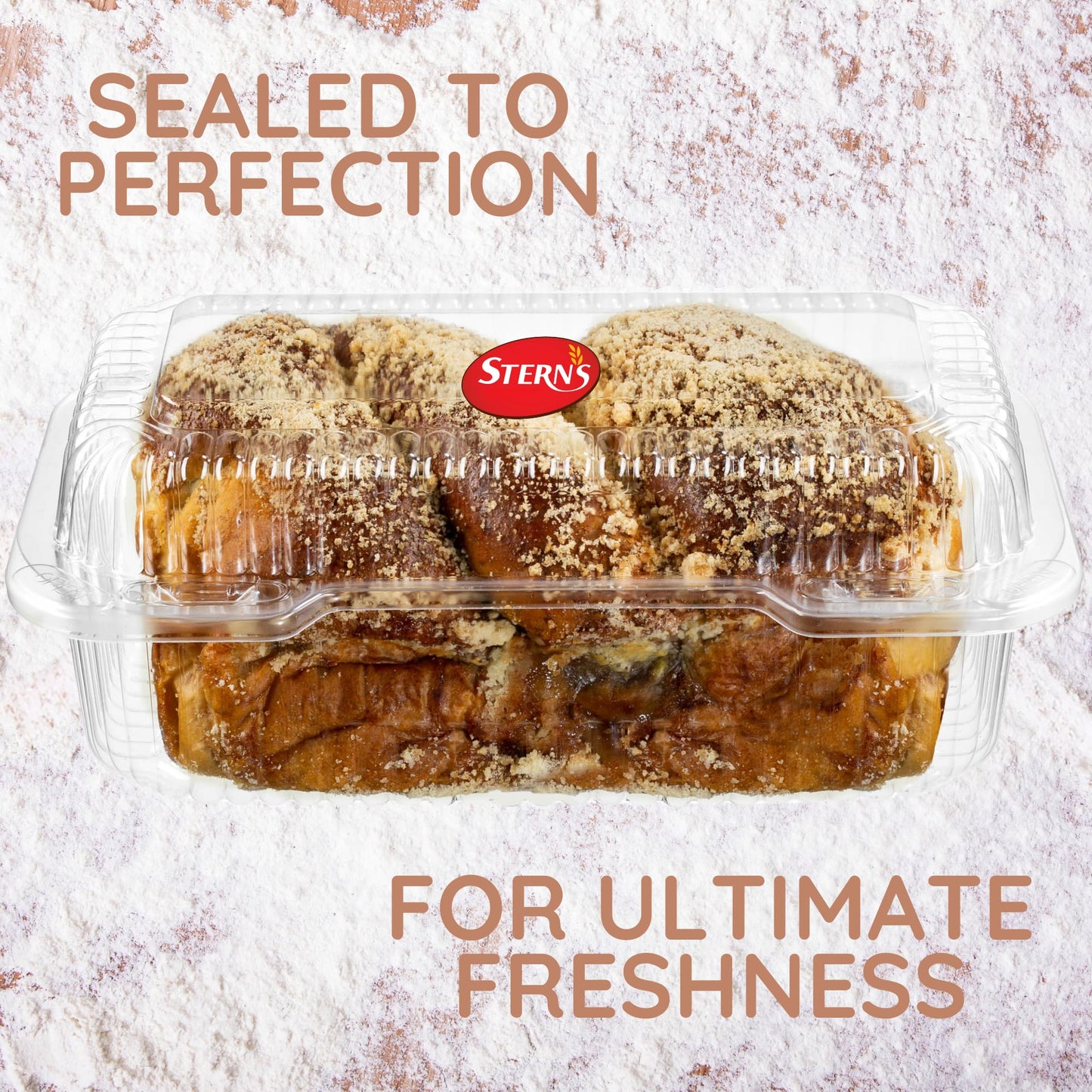 Cinnamon Bread | Babka Cinnamon Cake | Traditional Babka Bread | Kosher & Nut Free | Baked Fresh Daily | 16 oz, Stern’s Bakery