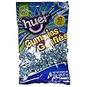 Huer Small Swirls-Sour Blue Raspberry Gummy Candy 1kg/2.2lb Bag (Imported from Canada)